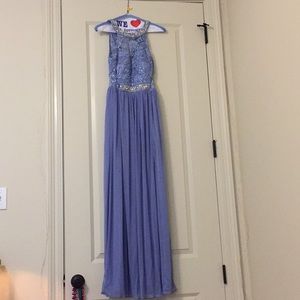Lavender prom dress